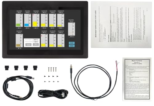 Image of MON1016APv2 Industrial 15.6 inch Capacitive Touch Monitor