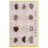 Salles de classe de géologie : idéales pour la collecte, l’exposition et le regroupement de spécimens de roches minérales aux caractéristiques et textures évidentes, faciles à identifier