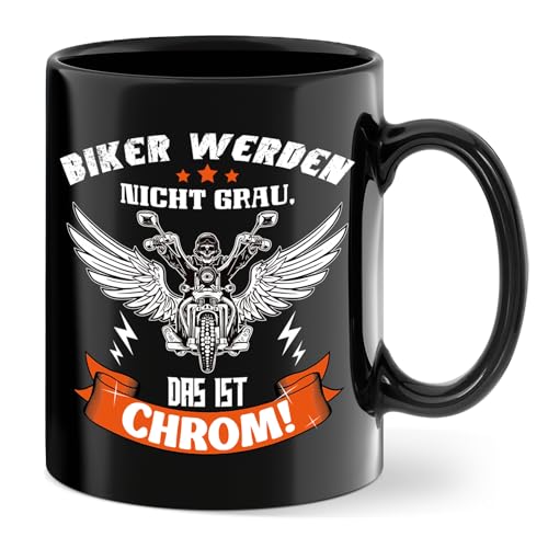 Tasse Biker Sprüche