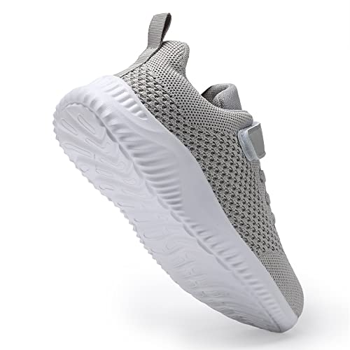 BXYJDJ Kids Boys Girls Running Shoes Comfortable Lightweight Breathable Slip on Sneakers Athletic Tennis Shoes2