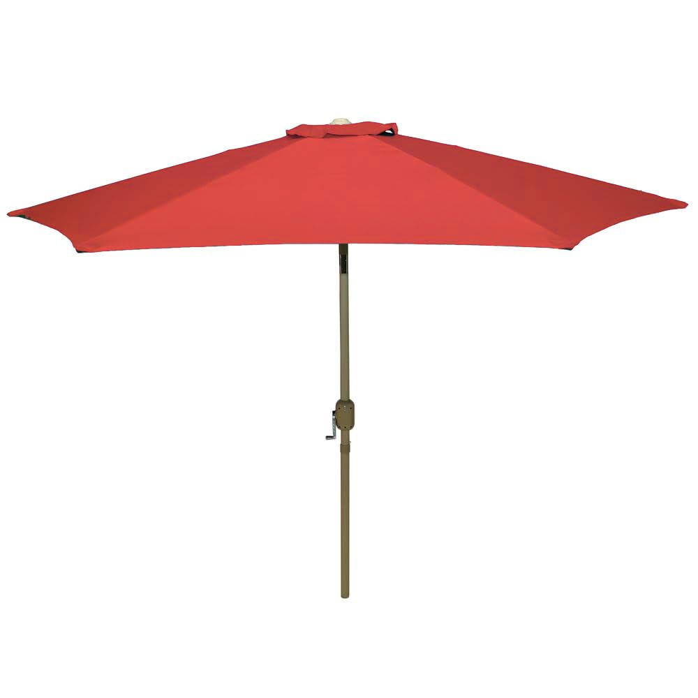 YATAI Round Parasol Tilt Umbrella With Base For Balcony Waterproof Sunshade For Garden Patio Use Umbrella For Beach Sun Shade Umbrella For Rain & Wind UV Protection Outdoor Garden Furniture