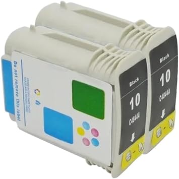 Ink Cartridge Compatible with 10 11 Designjet 110 100plus C4844A Inkjet 2800dt 2800dtn2BK