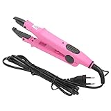 ANKROYU Heiz-Haarverlängerungseisen, Professionelles Haarverlängerungseisen, Salon-Haarverbinder, Haushalts-Haarverbinder-Styling-Werkzeug, Geeignet Für Alle Haarverlängerungssysteme 110–240 V(EU)