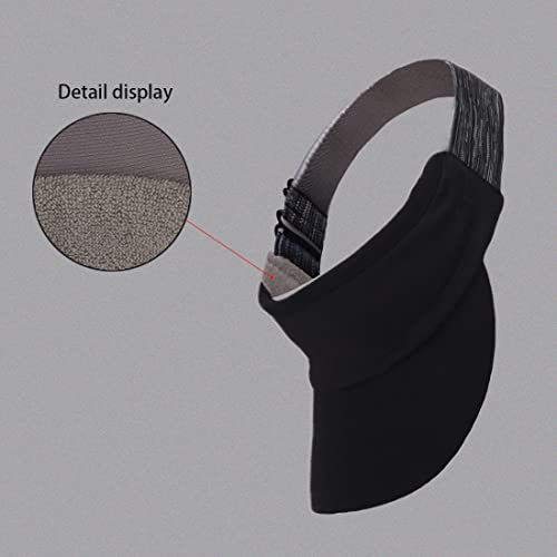 Femmes-Soleil-Casquettes-Visiere-pour-la-Course-et-Le-Sport-Hommes-Golf-Tennis-Sechage-Rapide-Chapeau