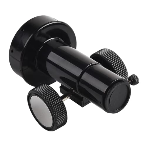 FACAIIO Télescope de mise au point Newtonien réfléchissant 31,7 mm pour équipement de mise au point, corps ABS, noir