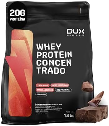 Whey Protein Concentrado Chocolate Refil 1.8kg – Contribui Para o...