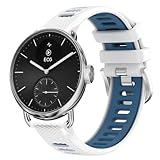 Pratique : le bracelet en silicone de la ScanWatch 2 38 mm est doté d'une boucle à ressort facile à installer et à retirer. Il est disponible dans une large gamme de couleurs pour s'assortir à vos vêtements.