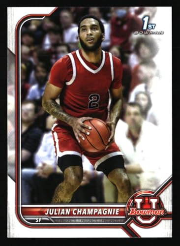Julian Champagnie 2021-22 Bowman University #55 St. John's Red Storm Basketball Trading Card