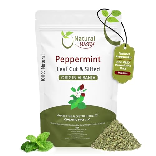 Natural Way Dried Peppermint Leaf Cut & Sifted (Mentha and