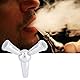 Huka Schlauch Verbinder - Huka Schlauch Adapter Splitter - 1 bis 2 Stecker Multi Pipe Shisha Joint Gabelung Rauchen Zubehör für die Meisten Wasserpfeifen(Silber)