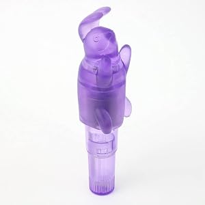 Clitoral Vibrator for Women Bunny Ears Stimulator with Jelly Soft Tip Clit Massager for Beginner Pleasure Powerful Vibrations