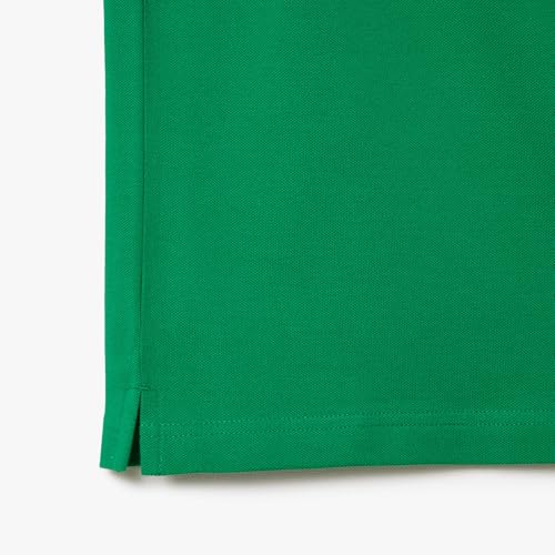Image of Lacoste Men Cotton Blend Slim Fit Polo Shirt (PH6348 Green LDM 06), X-Large
