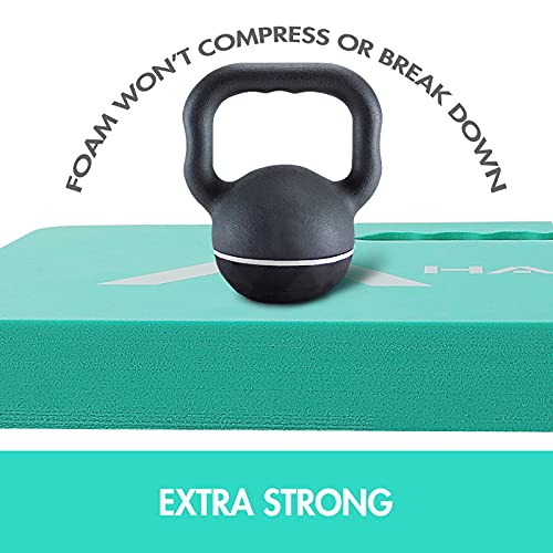 Haushof Thick Kneeling Pad, Waterproof Kneeling Mat, Durable Foam Cushion Knee Pads For Gardening, House Cleaning, Mechanics Work , 17 X 11 X 1.5 Inch, Green #TOP3