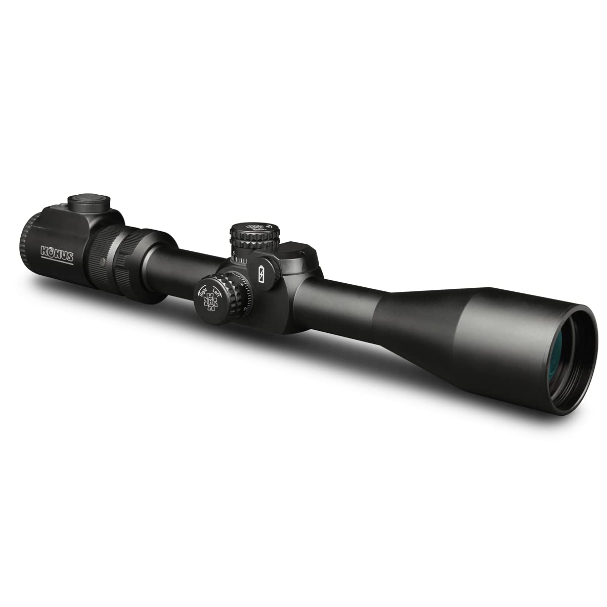 KONUS | KONUSPRO EL-30 6-24x50 Ottica LCD Illuminata con 10 reticoli Intercambiabili, Zoom 6-24x50