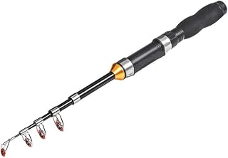 Carbon Fiber Fishing Rod Compact Lightweight One Meter Pole for Shore Fishing Sea Fishing Travel Use