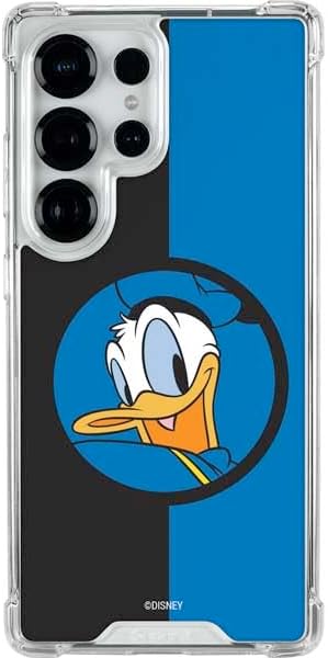 Skinit Clear Phone Case Compatible with Galaxy S25 Ultra - Officially Licensed Disney Friends Goofy Up Close Design