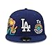 New Era LA Los Angeles Dodgers 59FIFTY Groovy 7X World Series Champions Fitted Cap, Hat (as1, Numeric, 7 3/8) Blue