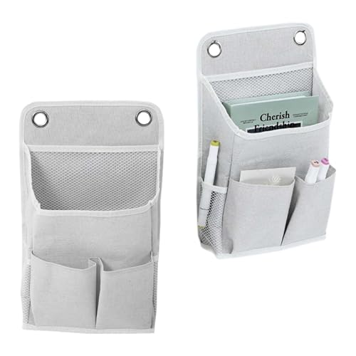 2 pezzi Organizer da appendere, Portaoggetti da appendere organizer, Borsa portaoggetti da appendere, Borsa portaoggetti da parete, Tasche organizzatore da appendere, adatti per casa, ufficio, bagno