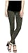 Matty M. Thick Material Leggings with Wide Elastic Band (Small, Army Print)