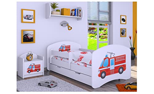 BDW Kinderbett mit Matratze und Bettkasten - NEU, 140/160/180/190...