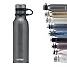 Contigo Matterhorn Botella con Aislamiento Thermalock, Libre de BPA con Cierre de Rosca, antiderrame, Mantiene Las Bebidas frías hasta 24 h/Calientes hasta 10 h, Unisex-Adult, Plata (Mussel), 590ml
