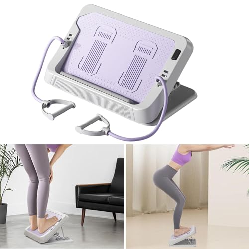 Tabla Ajustable para Estiramiento de Pantorrillas Morada miniatura 2