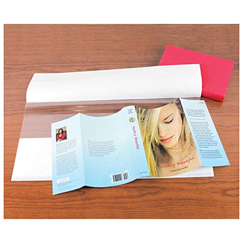 The Library Store Open-Edge Adjustable Book Jacket Covers Gloss 1-Mil Rolls (12" X 300 Ft.) #TOP1