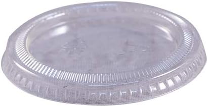 EPCLID2 Empress Lid for 1.5oz 2oz and 2.5oz Plastic Portion Cup 50 / 50, 2500 per case