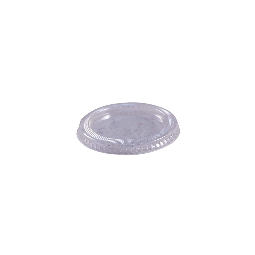 EPCLID1 Empress Lid for .75oz and 1oz Plastic Portion Cup 50/50, 2500 per case