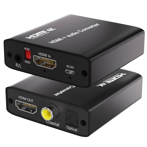 Amazon | HDMI 音声分離 HDMI 音声分離器 4K対応 HDM入力 デジタル+