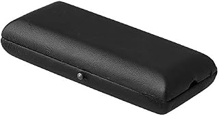 Yibuy Black PU Leather Oboe Reed Case Box For 3PCS Reeds Hold Storage