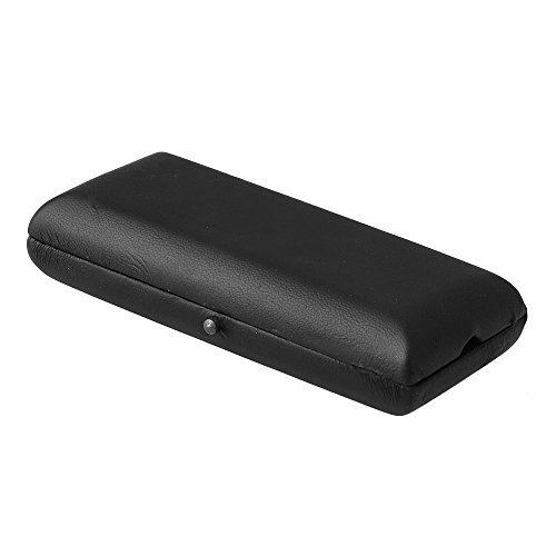 Yibuy Black PU Leather Oboe Reed Case Box For 3PCS Reeds Hold Storage