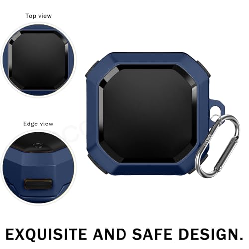 Image of Full Body Rugged Shockproof Case Cover Compatible for Samsung Galaxy Buds Core (2025) -Blue