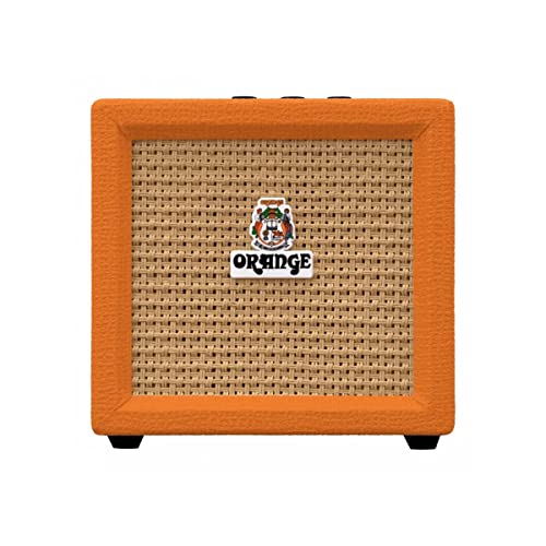 Orange Amps Crush Mini 3W Guitar Combo Amplifier Bundle W/ Ac Power Adapter, Battery & Liquid Audio Polishing Cloth (4 Items) #TOP7