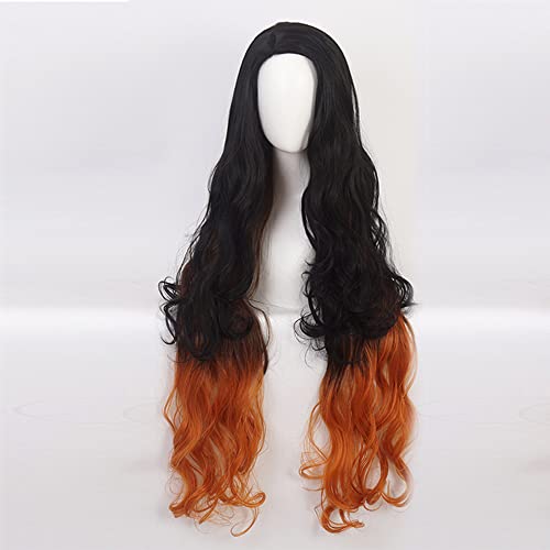 OSIAS Parrucca Cosplay Kamado Nezuko a Strati di