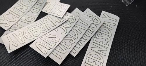 MANWU Cart Labels Set