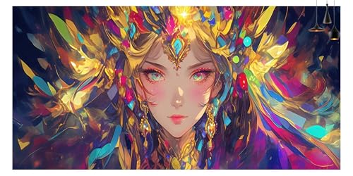 Peinture diamant broderie XXL pour créer un grand tableau coloré