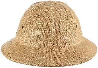 Dorfman Pacific DPC Global Trends Mens Fine Twisted Toyo Pith Helmet
