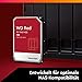 WD Red 10TB interne Festplatte SATA 6Gb/s 64MB interner Speicher (Cache) 8,9 cm 3,5 Zoll 24x7 5400Rpm optimiert für SOHO NAS Systeme 1-8 Bay HDD Bulk WD100EFAX