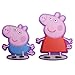 Produktbild Peppa Pig and George Foam Wall Stickers by Peppa Pig Bedroom