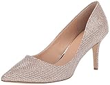 Zusätzlicher Komfort. Jewel Badgley Mischka Damen Rudy Pumps, Champagnerstoff, 39 EU