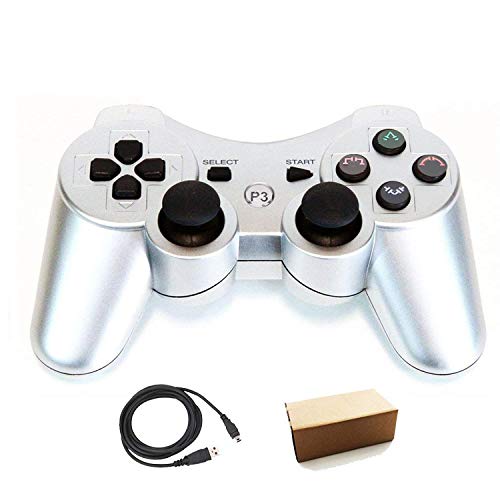 Pueleo PS3�p ���C�����X �f���A���V���b�N3 ���C�����X�R���g���[���[�݊� ���{������� USB �P�[�u���t��(��1)