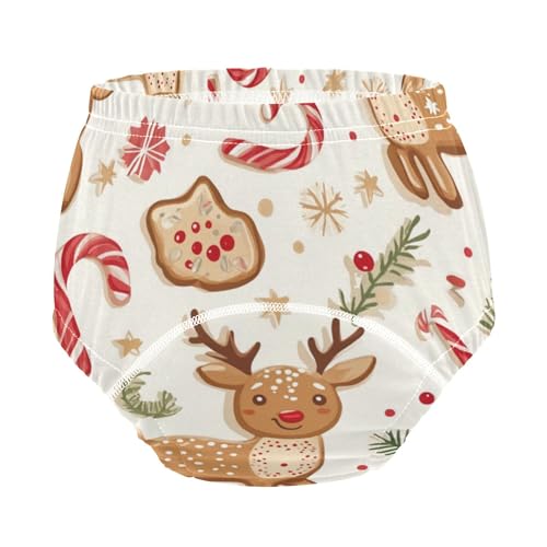 Image of Toddler Potty Training Underwear Cotton Absorbent Soft Baby Girl Boy Potty Training Pant 2t-5t