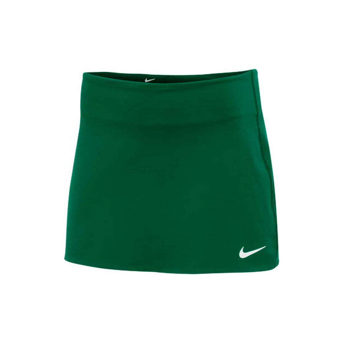 Nike Women's Court Power Spin Tennis Skirt (Dark Green, Small)