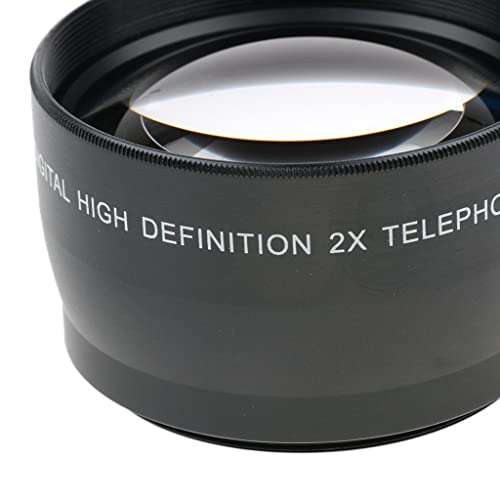 Image of 55mm 2X 2.0X Magnification Tele Telephoto Lens for Canon Nikon Sony DSLR Camera|Cameras & Photo | Lenses & Filters |Lenses|1 Piece 55mm 2X Telephoto Lens