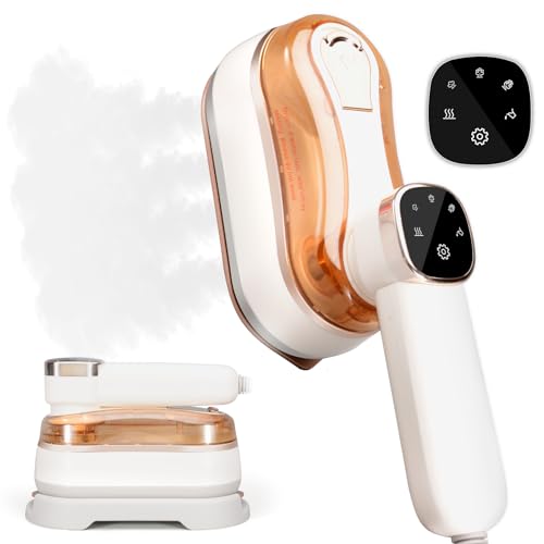 Travel Iron Portable Handheld Clothes Steamer for Wrinkle-Free Cl...