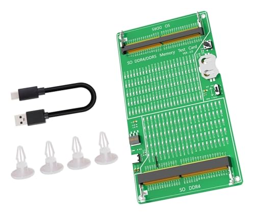 Circuit PCB de test mémoire SO DDR4 DDR5 pour réparer les erreurs de démarrage PC portable
