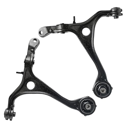 Image of Detroit Axle - 8pc Front End Kit for Acura 2004-2008 TSX 2003-2007 Honda Accord, 2 Lower Control Arms Assembly 2 Sway Bar Links 4 Outer Inner Tie Rods 2005 2006 Replacement