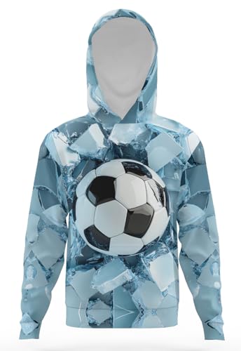 Hoodies for Boys Girls 3D Printed Casual Hooded Sweatshirts Long Sleeve Pullover Hoodie with Pocket3