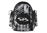 Boombah Tyro Baseball/Softball Bat Backpack - 20' x 15' x 10' - USA Old Glory Black Ops Black/Charcoal/White
